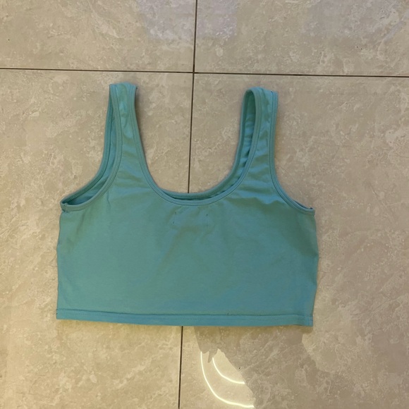 Teal Crop top - Picture 2 of 3